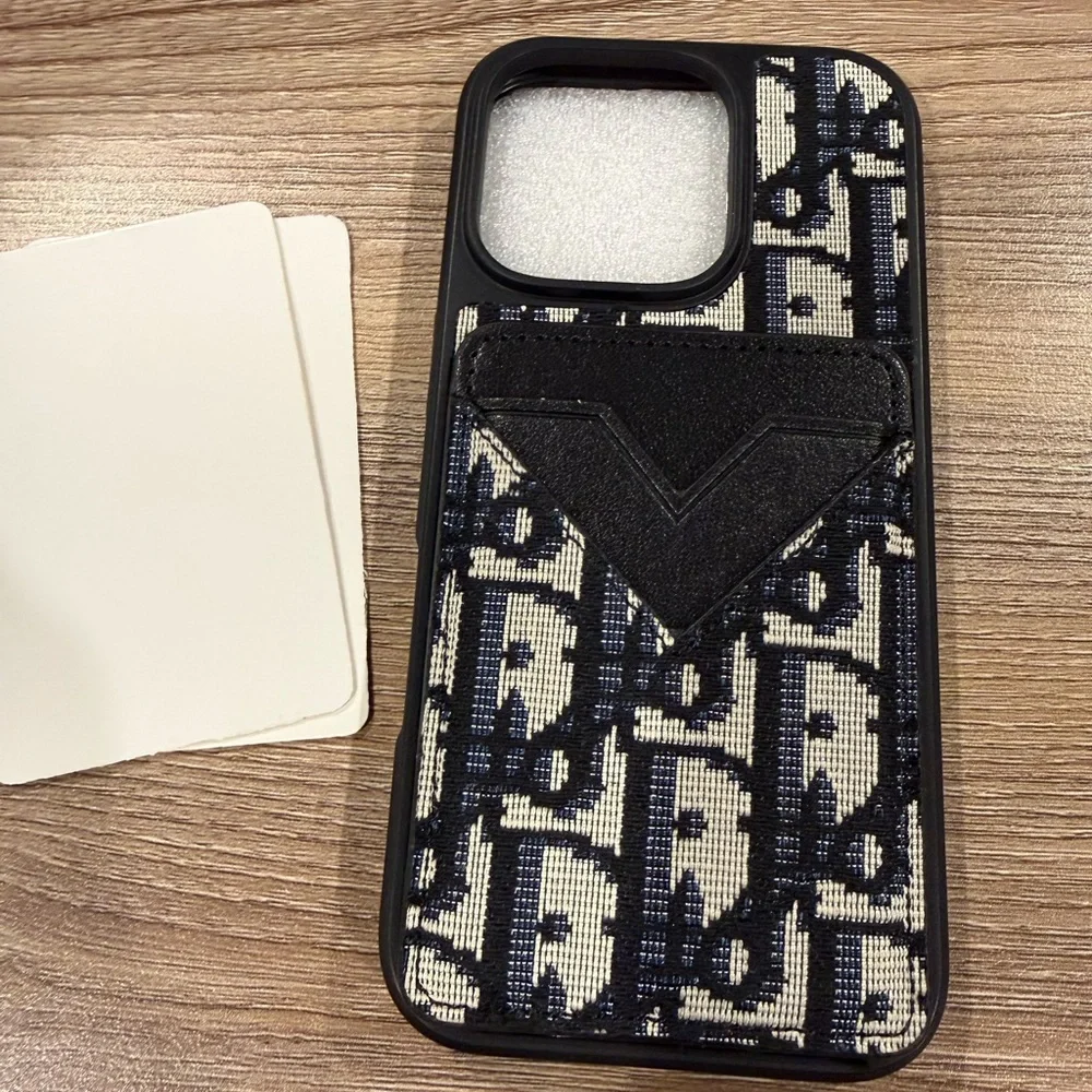 FASHION iPhone 16 Pro Phone Case With Card Holder